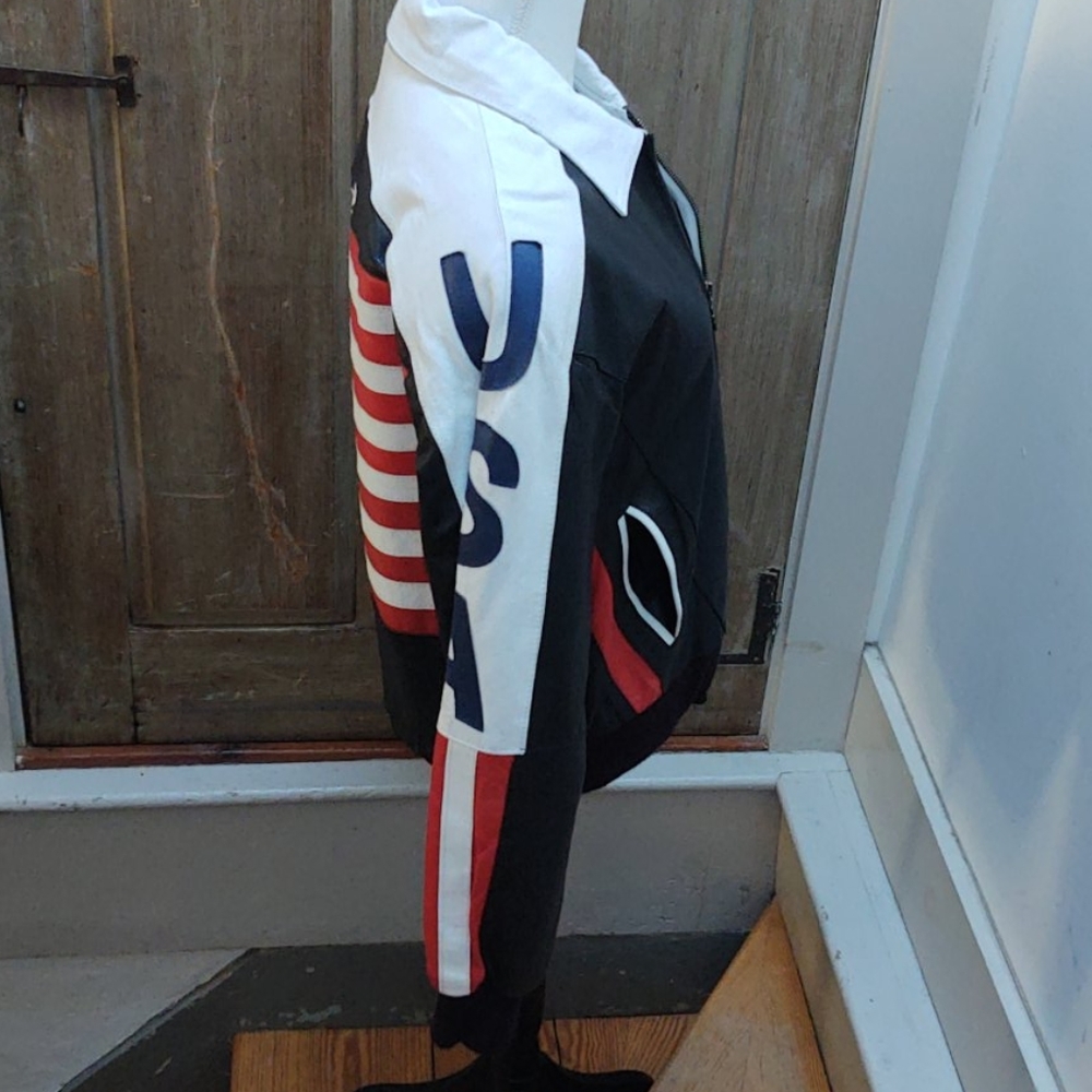 SOLD🌟⭐HP⭐Michael Hoban USA leather jacket - Picture 7 of 11